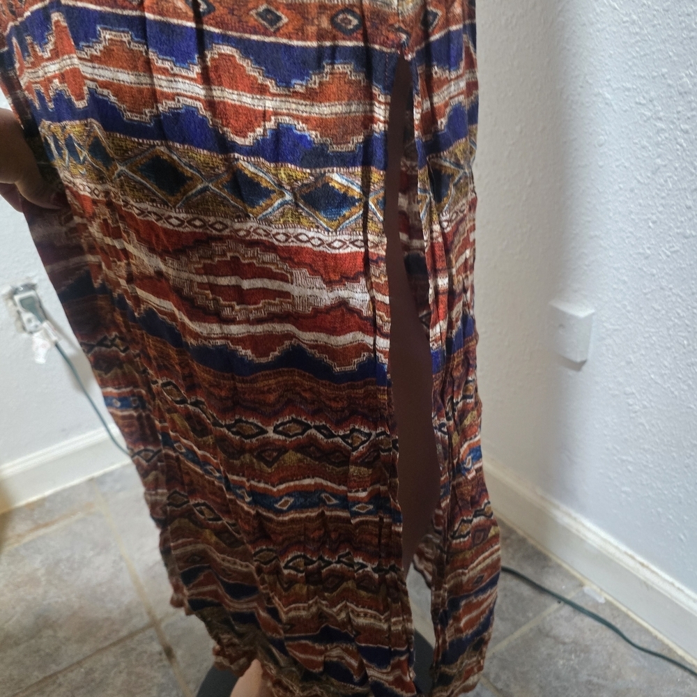 Karen Kane Multicolor Halter Maxi Dress - Picture 5 of 8